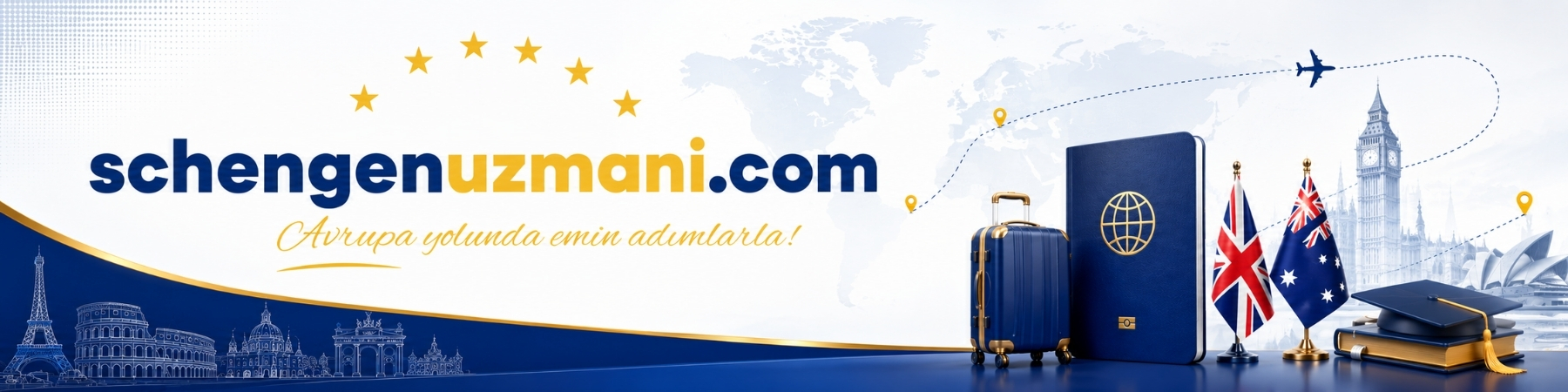 Schengen, İngiltere ve Avustralya Vizelerinde Uzman Destek