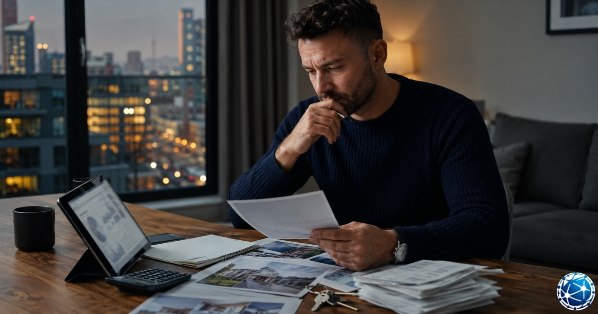 İngiltere’de gayrimenkul yatırımcısı, kira getirisi, mortgage maliyeti ve bakım giderlerini birlikte değerlendiriyor.