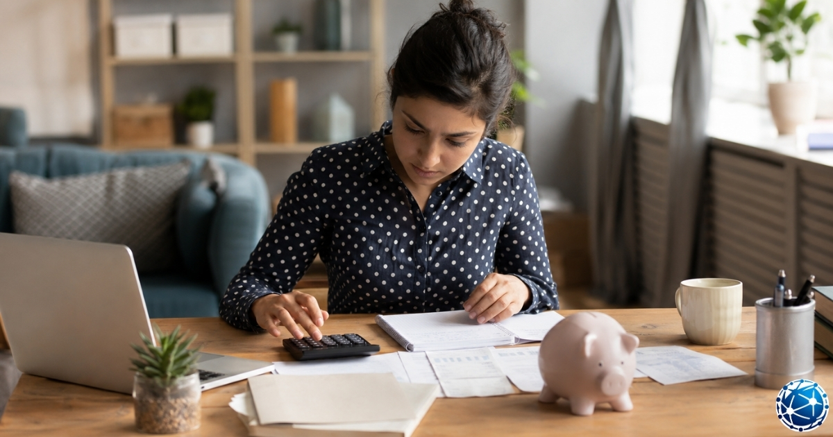 Ev satın alma sürecinde peşinat birikimi ve bütçe planlama yapan alıcı, mortgage hazırlığı için tasarruf hedeflerini hesaplıyor.