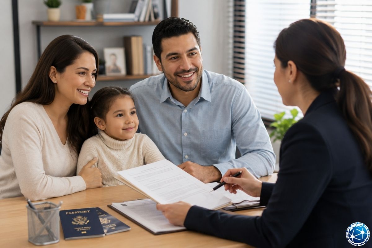 Aile yoluyla Green Card başvurusu için ABD vatandaşı veya Green Card sahibi aile üyesiyle sponsorlu göçmenlik süreci ve başvuru belgeleri de