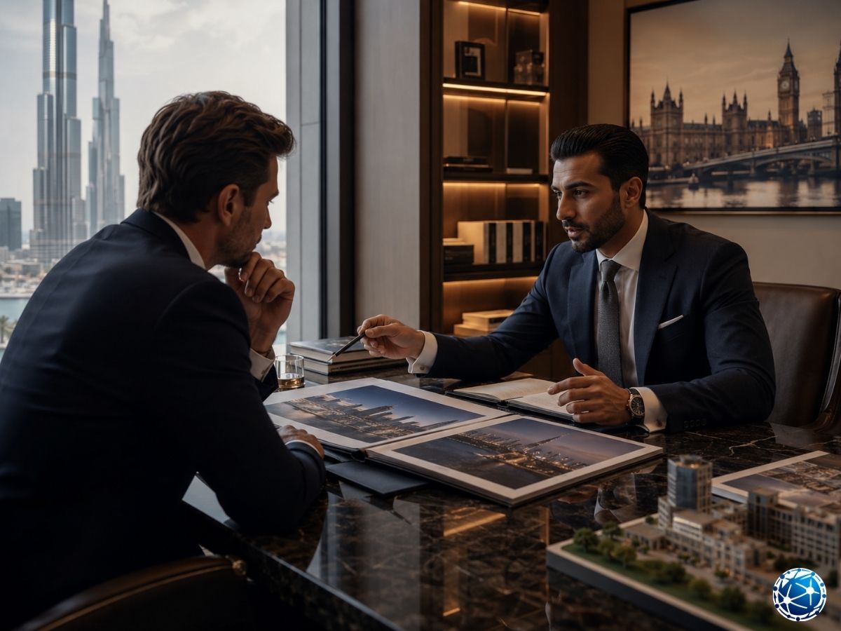 Dubai ve Londra gayrimenkul portföylerini karşılaştıran yatırım danışmanları
