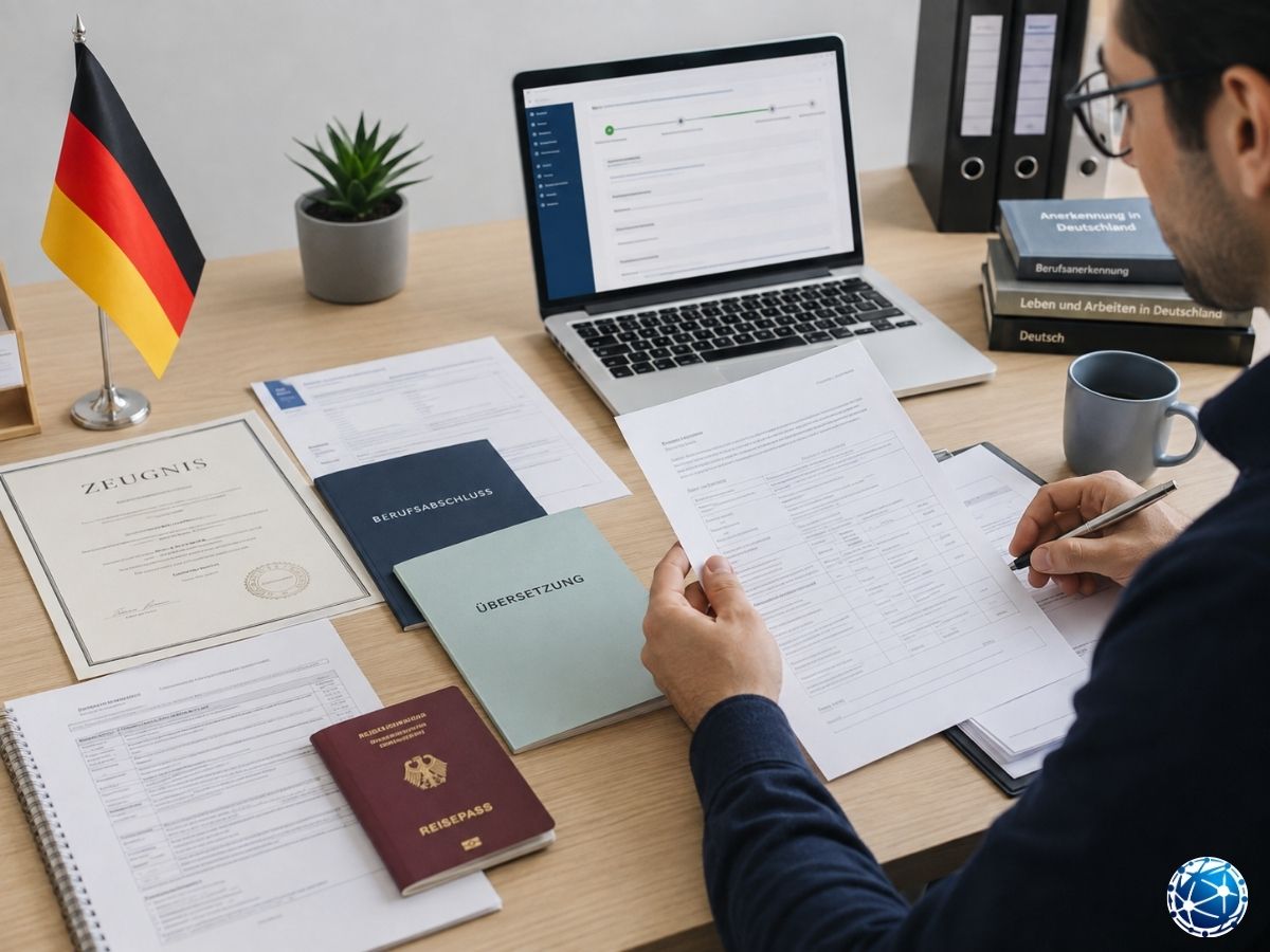 Almanya’da denklik başvurusu için diploma, transkript, tercüme ve mesleki belgelerin hazırlanması
