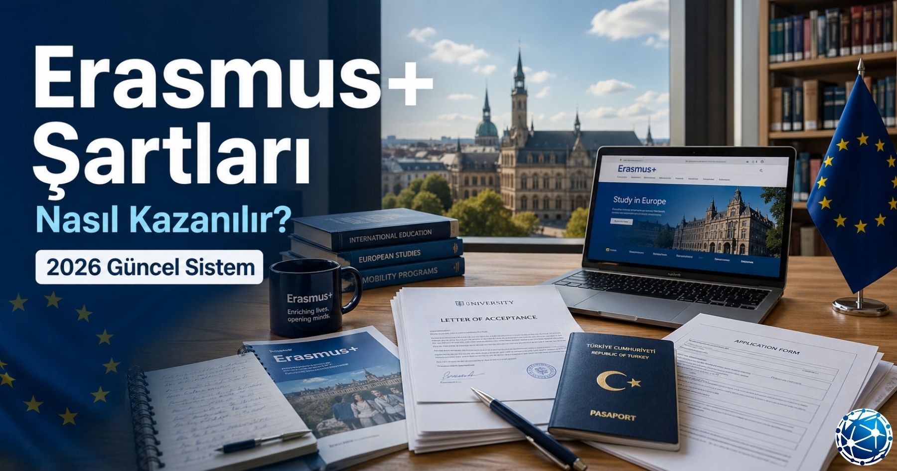 Erasmus+ Şartları 2026: Kimler Başvurabilir, Nasıl Kazanılır? (Resmî ve Net Rehber)