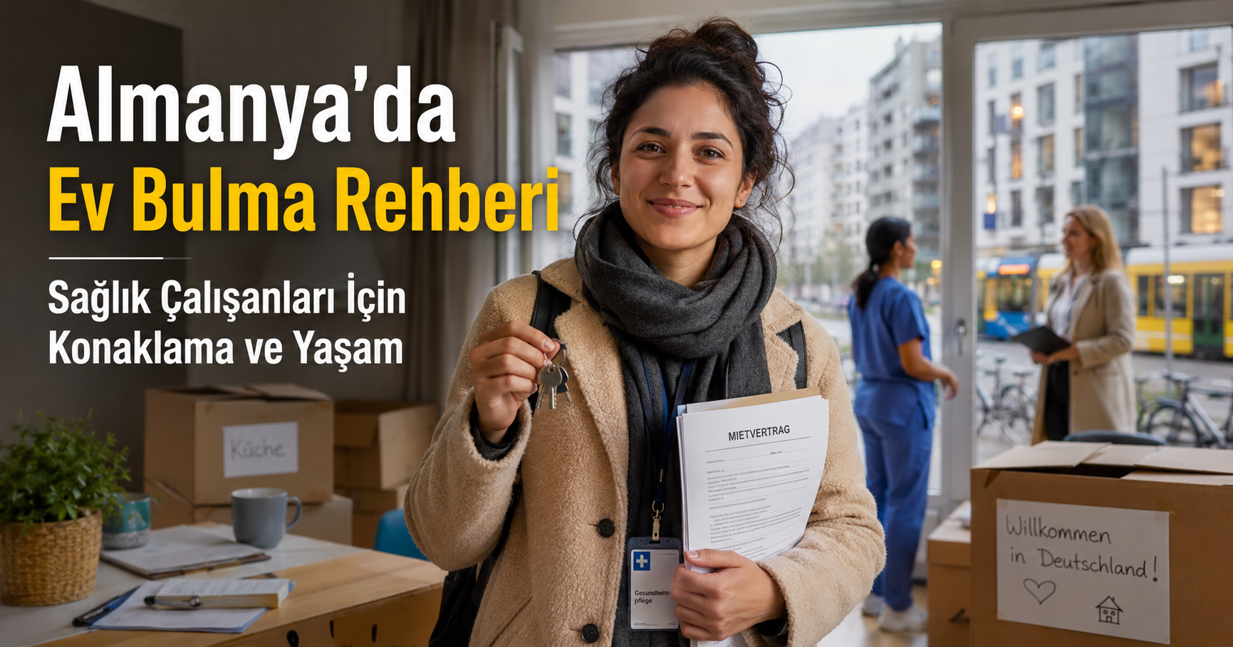Almanya’da Sağlık Çalışanları İçin Konaklama ve Ev Bulma Rehberi (2026)