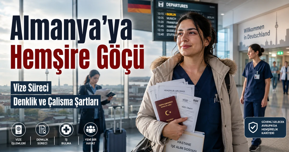 Almanya’ya Hemşire Göçü: 2026 Süreç ve Gereklilikler Rehberi