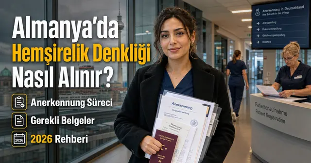 Almanya’da Hemşirelik Denkliği (Anerkennung): 2026 Süreç ve Belgeler Rehberi