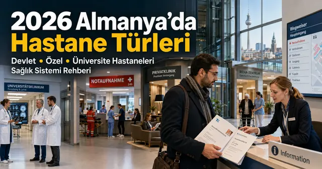 2026 Almanya’da Hastane Türleri: Devlet, Özel ve Üniversite Hastaneleri Rehberi
