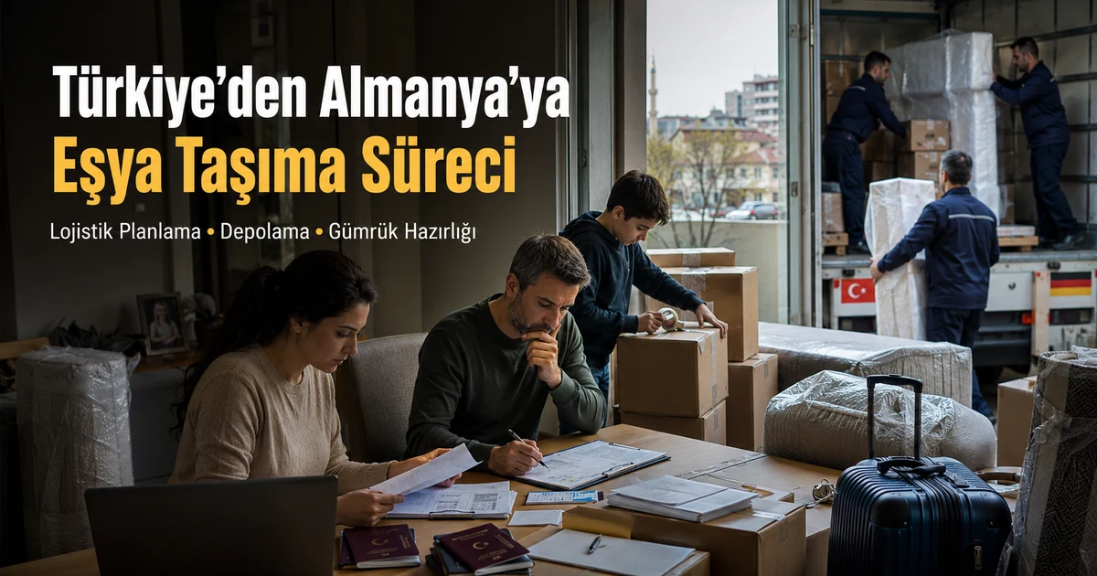 Türkiye’den Almanya’ya Eşya Taşıma Süreci ve Lojistik Planlama