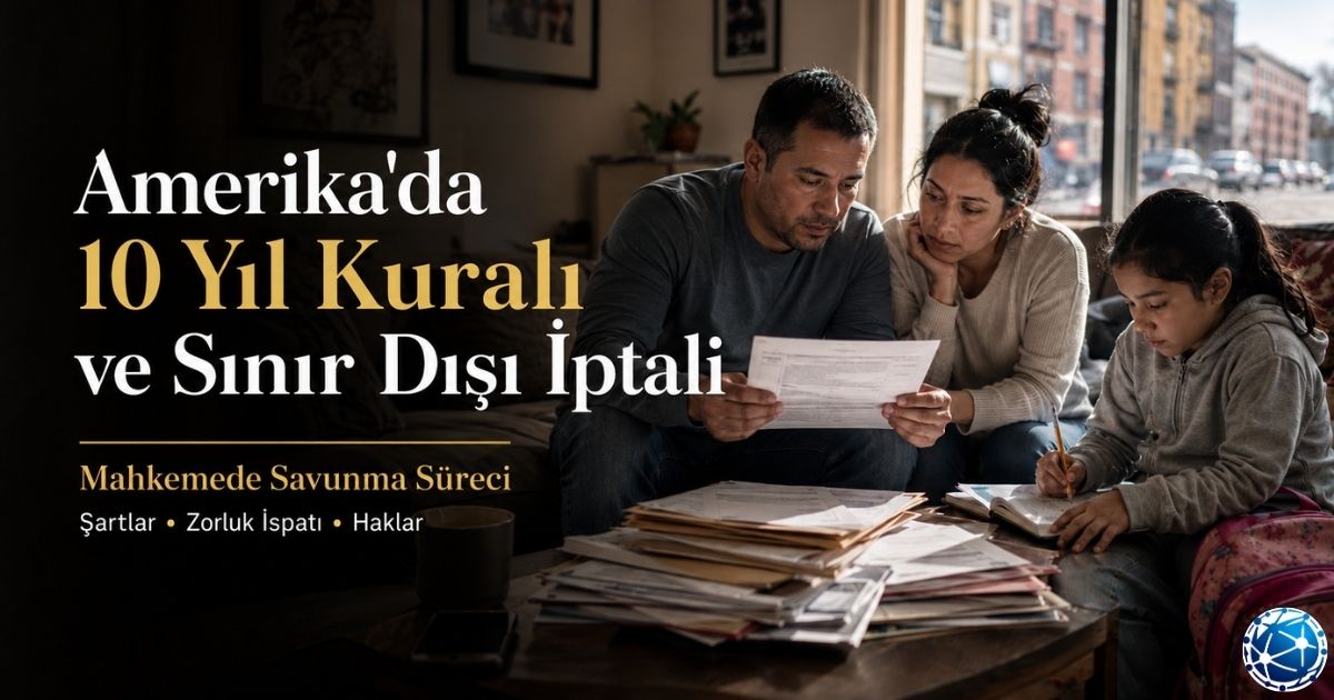 Amerika’da 10 Yıl Kuralı ve Sınır Dışı İptali