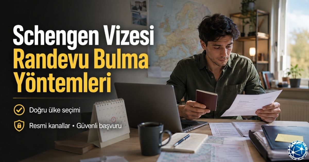 Schengen Vizesi Randevusu Bulmak İçin Güvenli Yöntemler