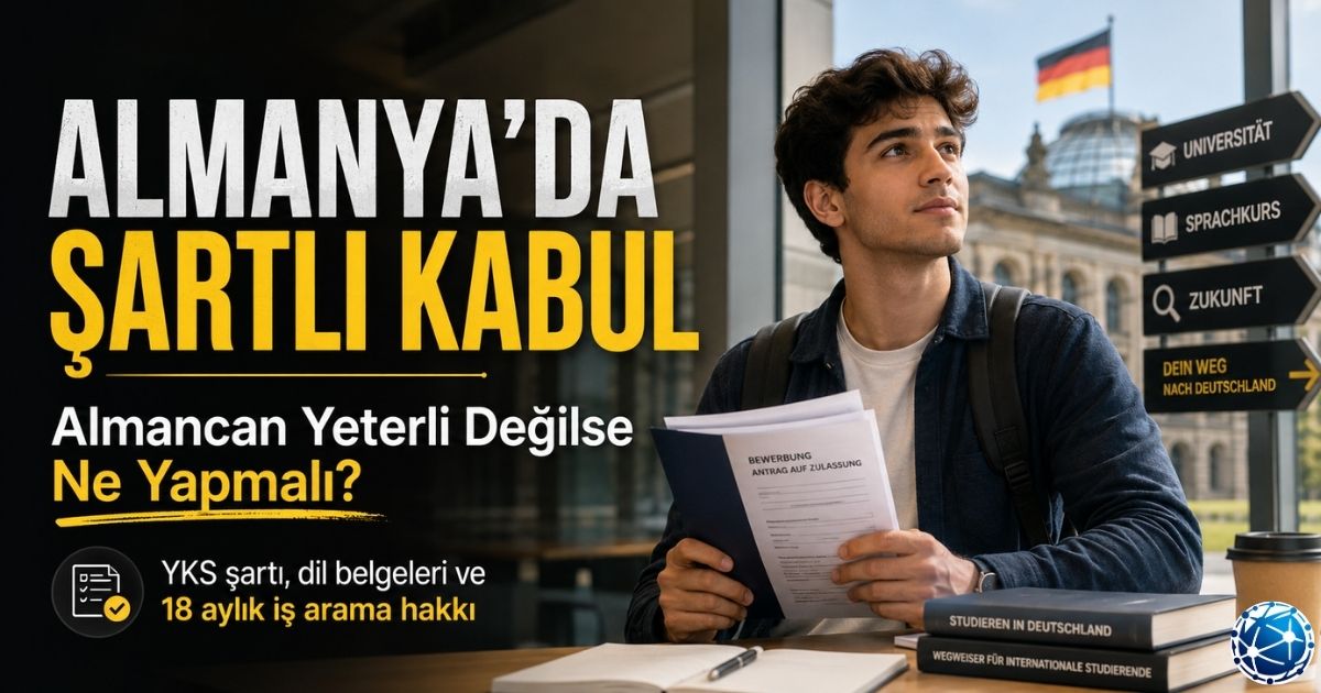 Almanya’da Üniversite Okumak: Şartlı Kabul ile Dil Eksikliği Aşılabilir mi?