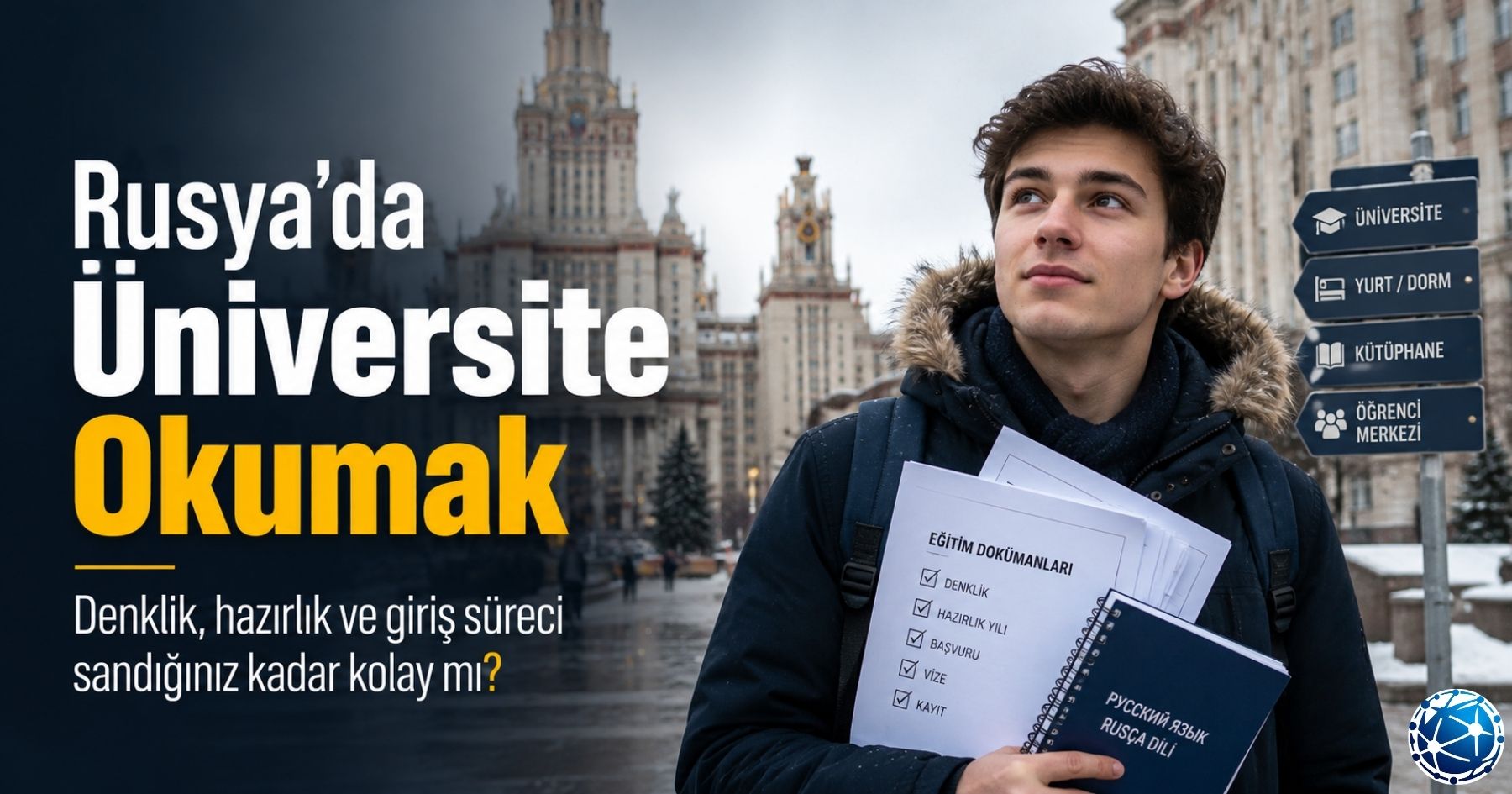 Rusya’da Üniversite Okumak: YÖK Denkliği, Burs, Hazırlık ve Yurt Şartları