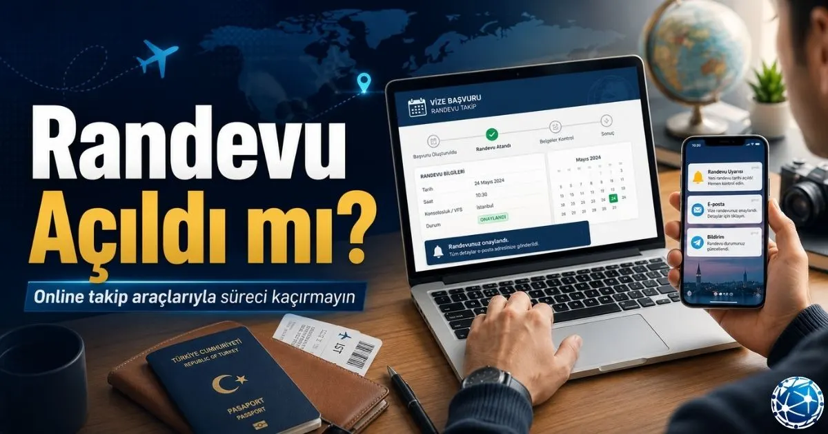 Vize Başvurusunda Online Takip ve Haberleşme Araçları Nasıl Kullanılır?