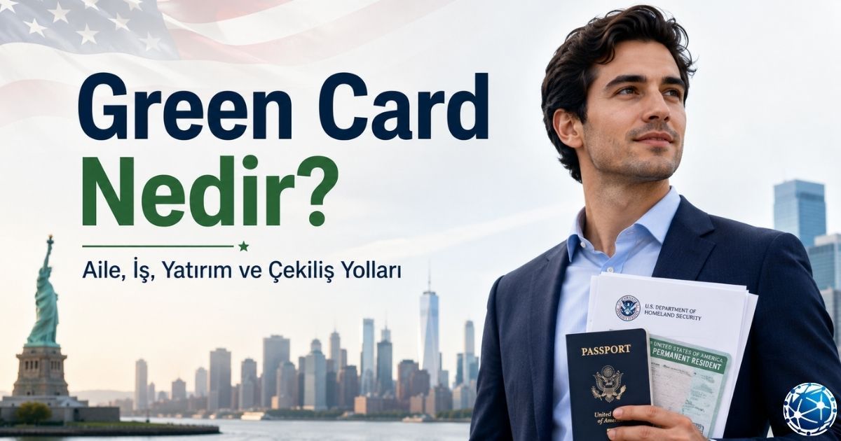 Green Card Nedir? ABD’de Kalıcı Oturum Almanın Yolları