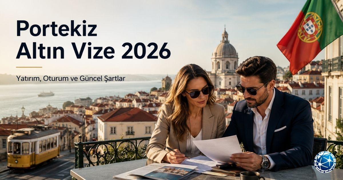 Portekiz Altın Vize 2026: Yatırım ve Oturum Şartları