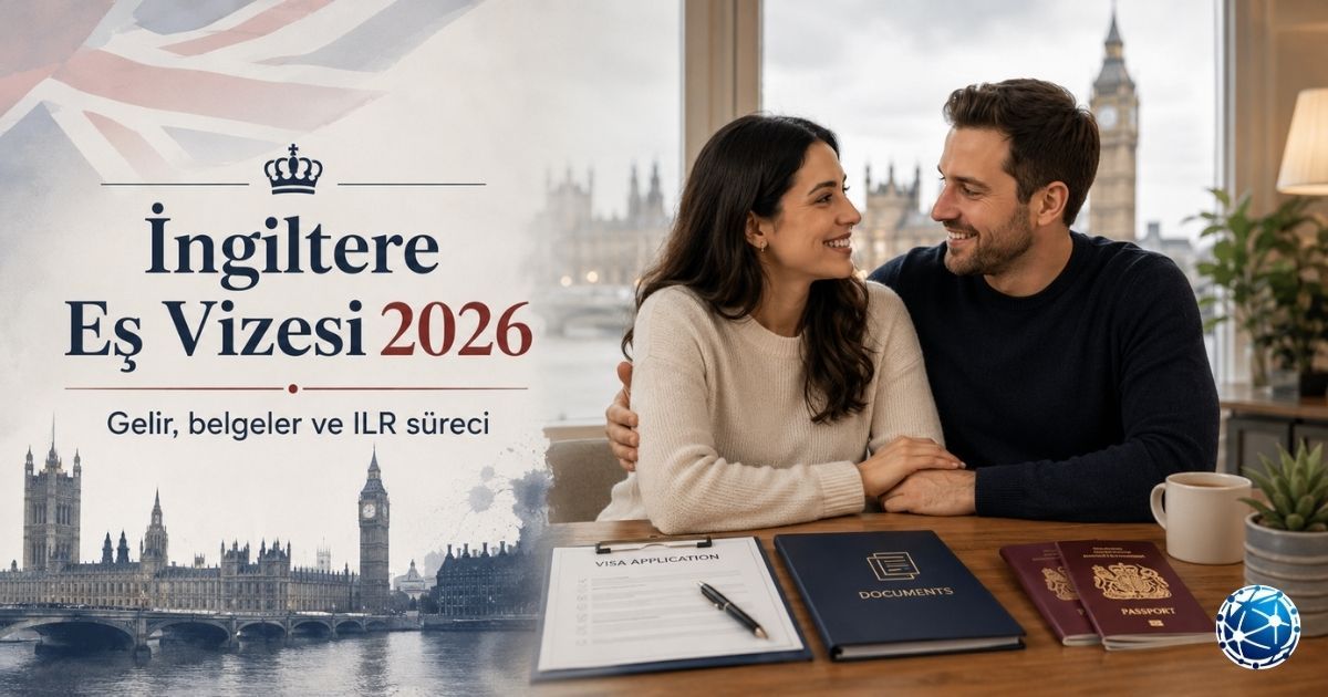 İngiltere Eş Vizesi 2026: Gelir, Belgeler ve ILR Şartları
