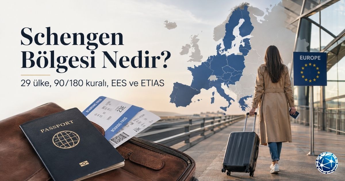 Schengen Bölgesi Nedir? 29 Ülke, 90/180 Kuralı ve EES