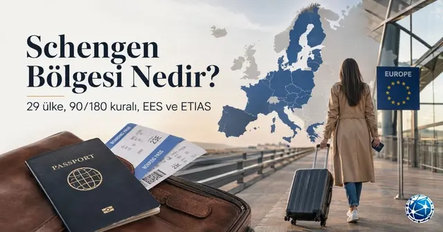 Schengen Bölgesi Nedir? 29 Ülke, 90/180 Kuralı ve EES