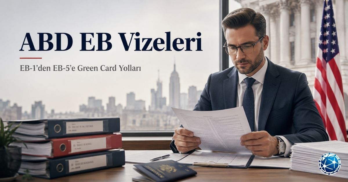 ABD EB Vizeleri: EB-1’den EB-5’e Green Card Yolları