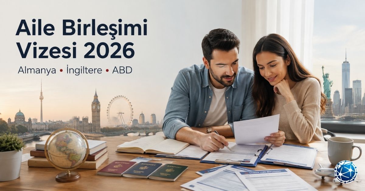 Aile Birleşimi Vizesi: Almanya, İngiltere ve ABD Şartları