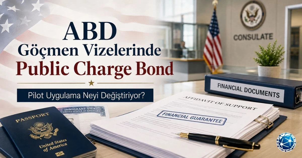 ABD Göçmen Vizelerinde Public Charge Bond Pilot Uygulaması