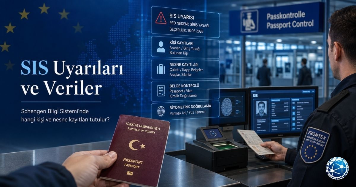 SIS Uyarıları Nedir? Schengen Sisteminde Hangi Veriler Tutulur?