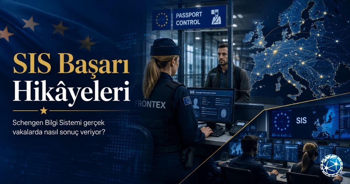 SIS Başarı Hikâyeleri: Schengen'de Yakalananlar ve Kurtarılanlar
