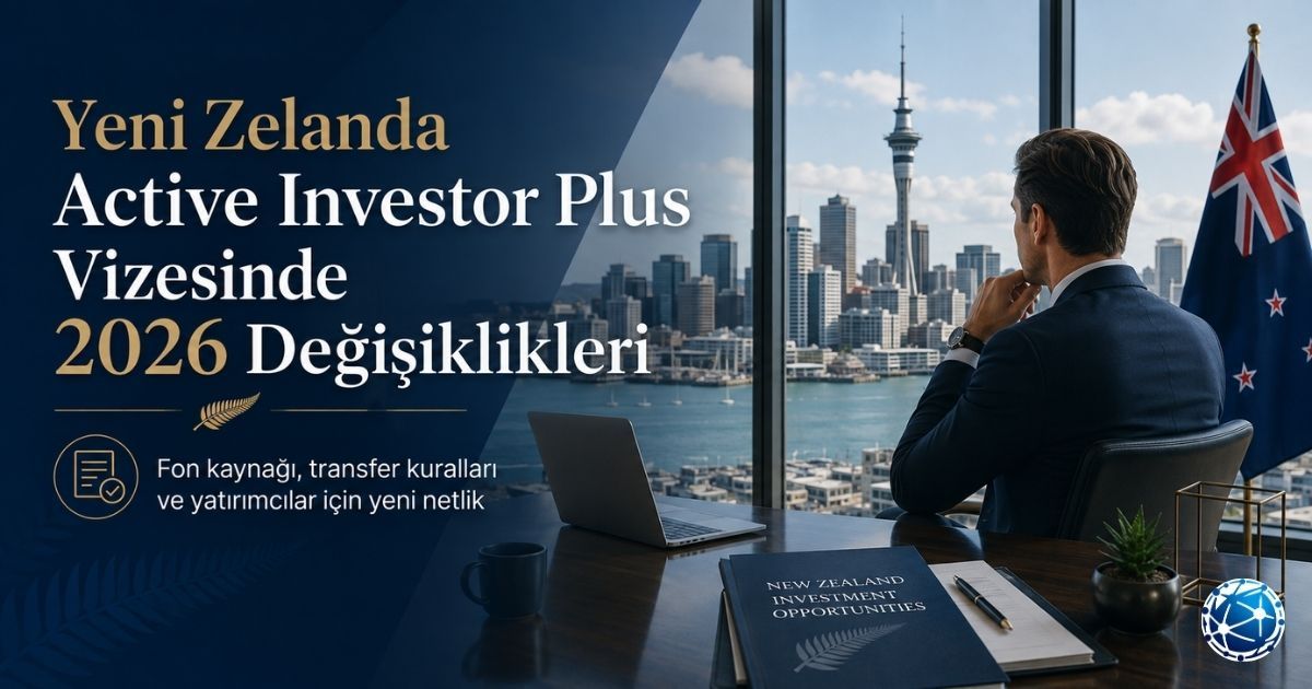 Yeni Zelanda Active Investor Plus Vizesinde 2026 Değişiklikleri