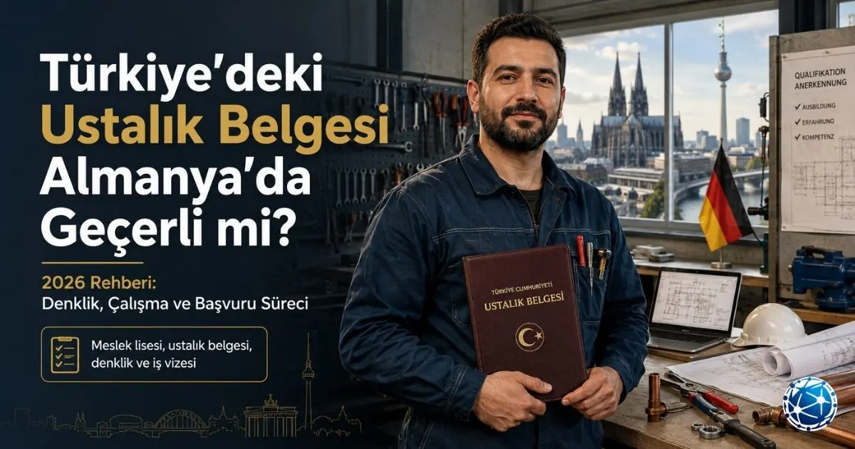 Türkiye'deki Ustalık Belgesi Almanya'da Geçerli mi? 2026 Rehberi