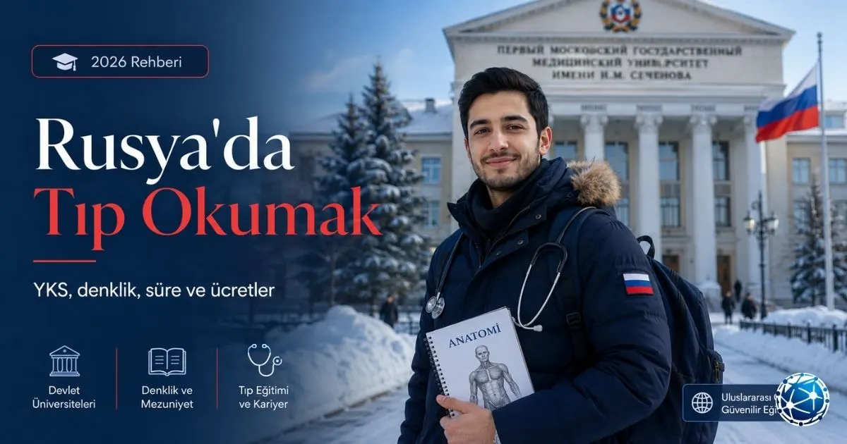 Rusya'da Tıp Okumak: YKS, Denklik, Süre ve Ücretler 2026 Rehberi
