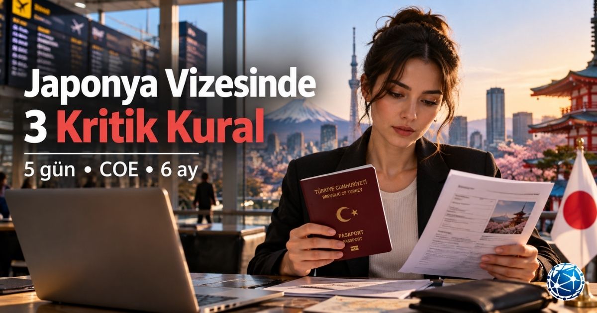 Japonya Vizesinde En Çok Karıştırılan Kurallar: 5 Gün, COE ve 6 Ay Şartı