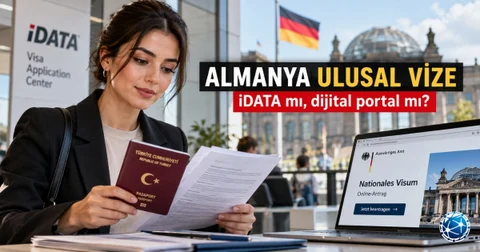 Almanya Ulusal Vizesinde Başvuru Akışı: iDATA ve Dijital Portal