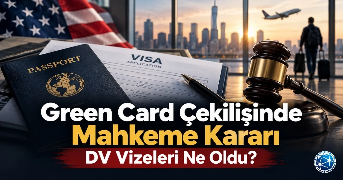 Green Card Çekilişinde Mahkeme Kararı: DV Vizeleri Ne Oldu?