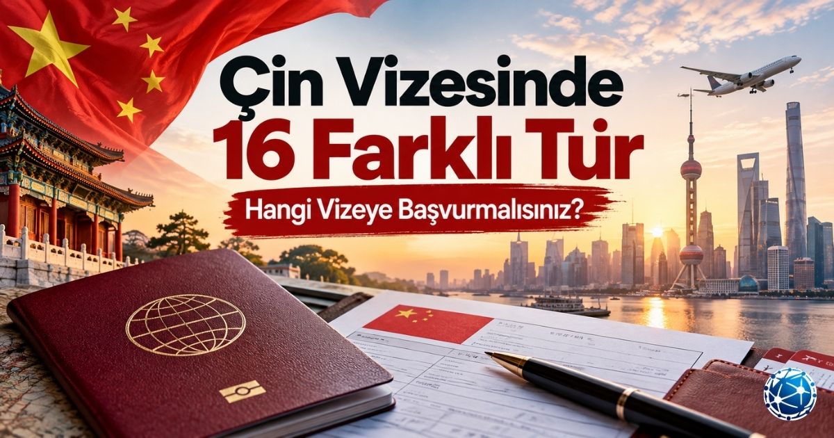 Çin Vizesinde 16 Farklı Tür: Hangisine Başvurmalısınız?