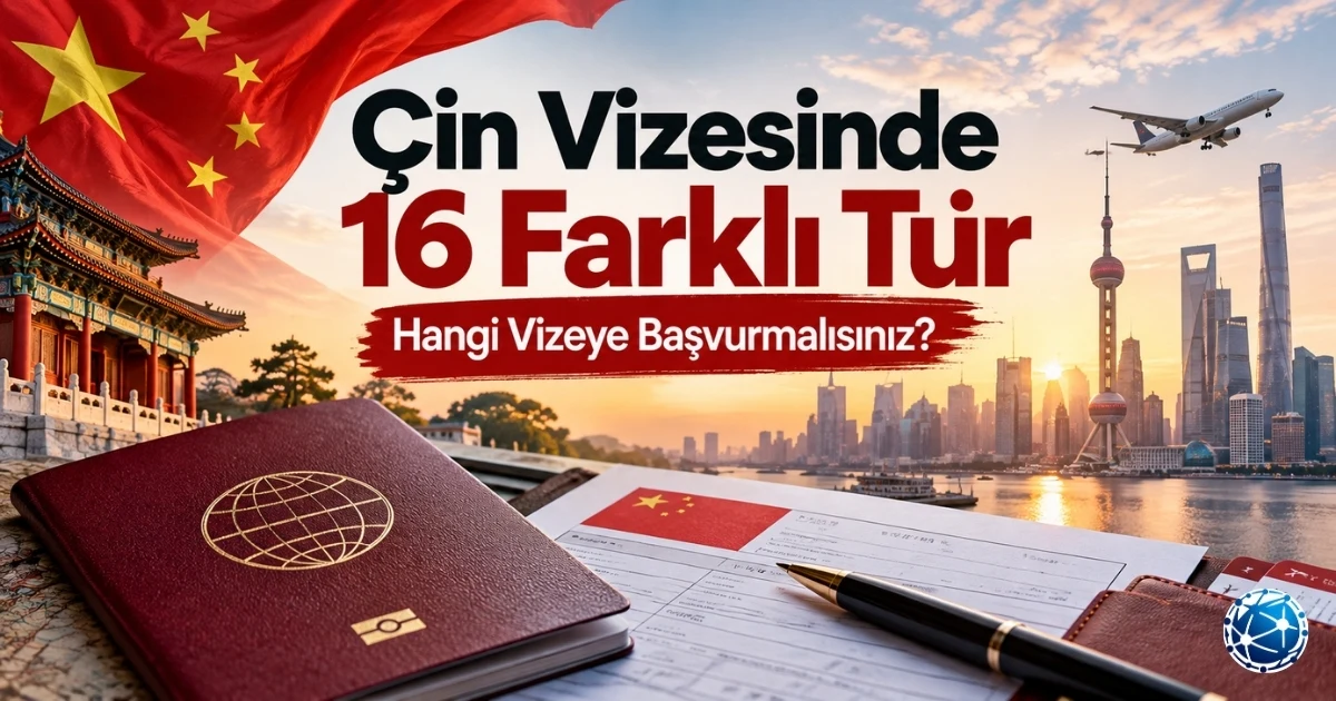 Çin Vizesinde 16 Farklı Tür: Hangisine Başvurmalısınız?