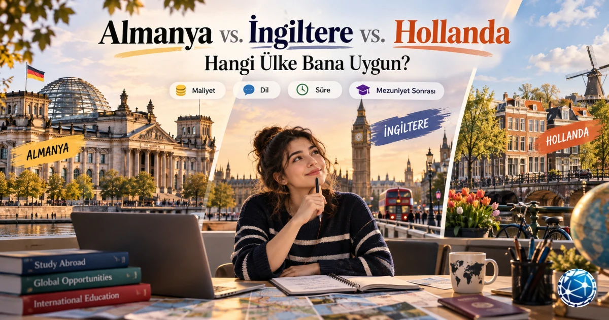 Yüksek Lisans İçin Üç Rota: Almanya, İngiltere, Hollanda