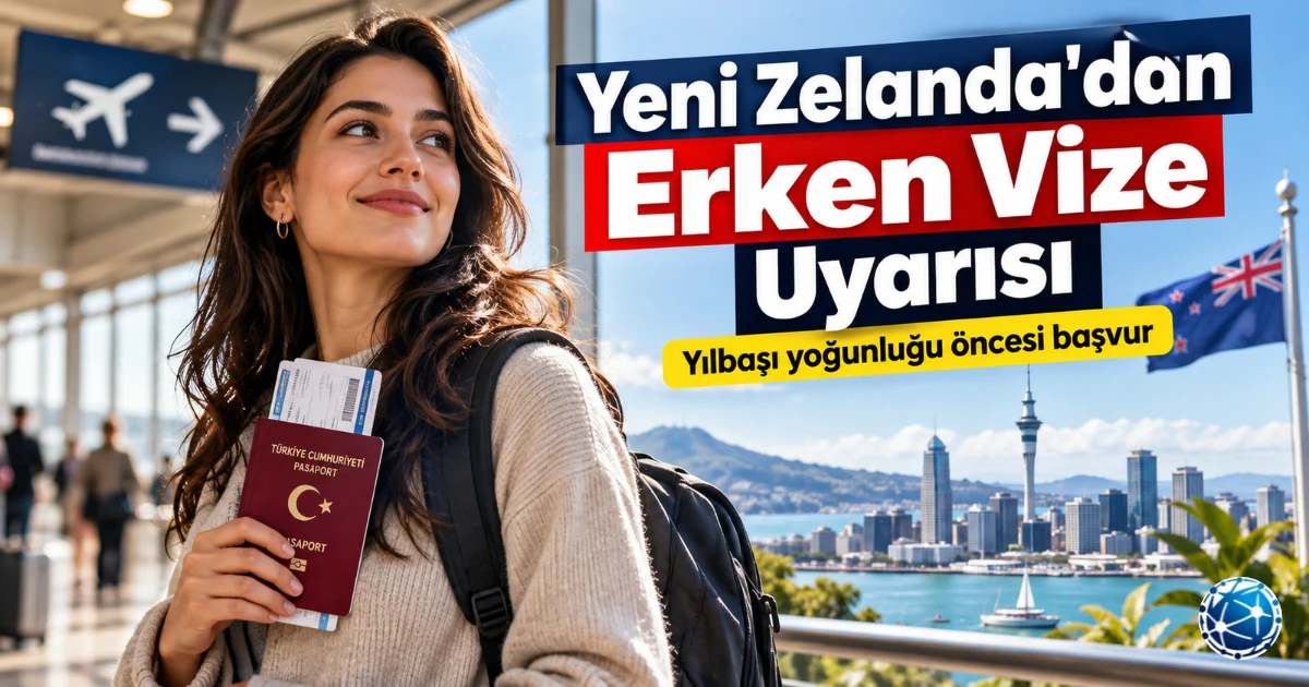 Yeni Zelanda'dan Yılbaşı Yolcularına Ziyaretçi Vizesi Uyarısı