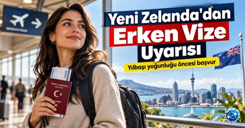 Yeni Zelanda'dan Yılbaşı Yolcularına Ziyaretçi Vizesi Uyarısı