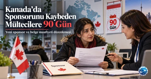 Kanada'da Sponsorunu Kaybeden Mülteciler İçin 90 Günlük Süre