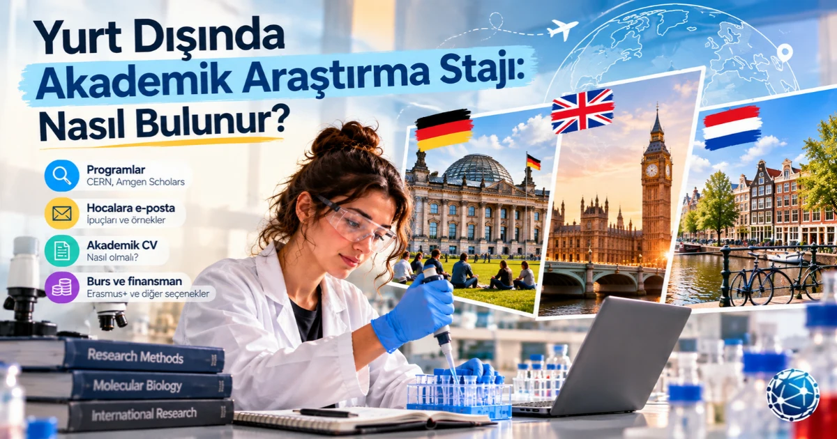 Yurt Dışı Araştırma Stajı: Laboratuvara Giden İlk Adım