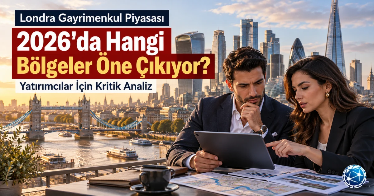 Londra'da Konut Fiyatları Geriliyor: 2026 Yatırım Analizi
